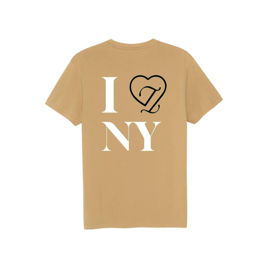 Tan I HearTT NY Tshirt