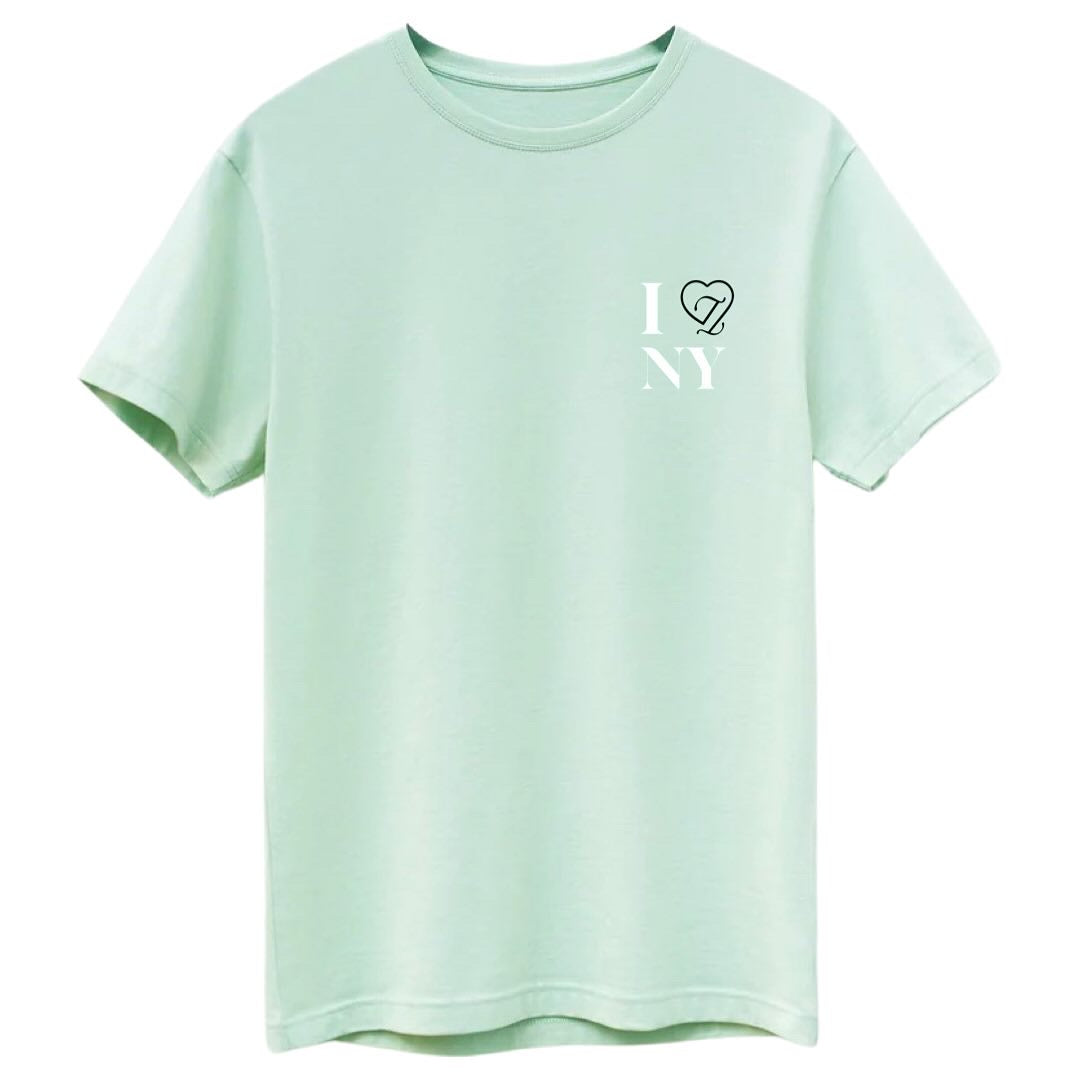 Teal I HearTT NY Tshirt