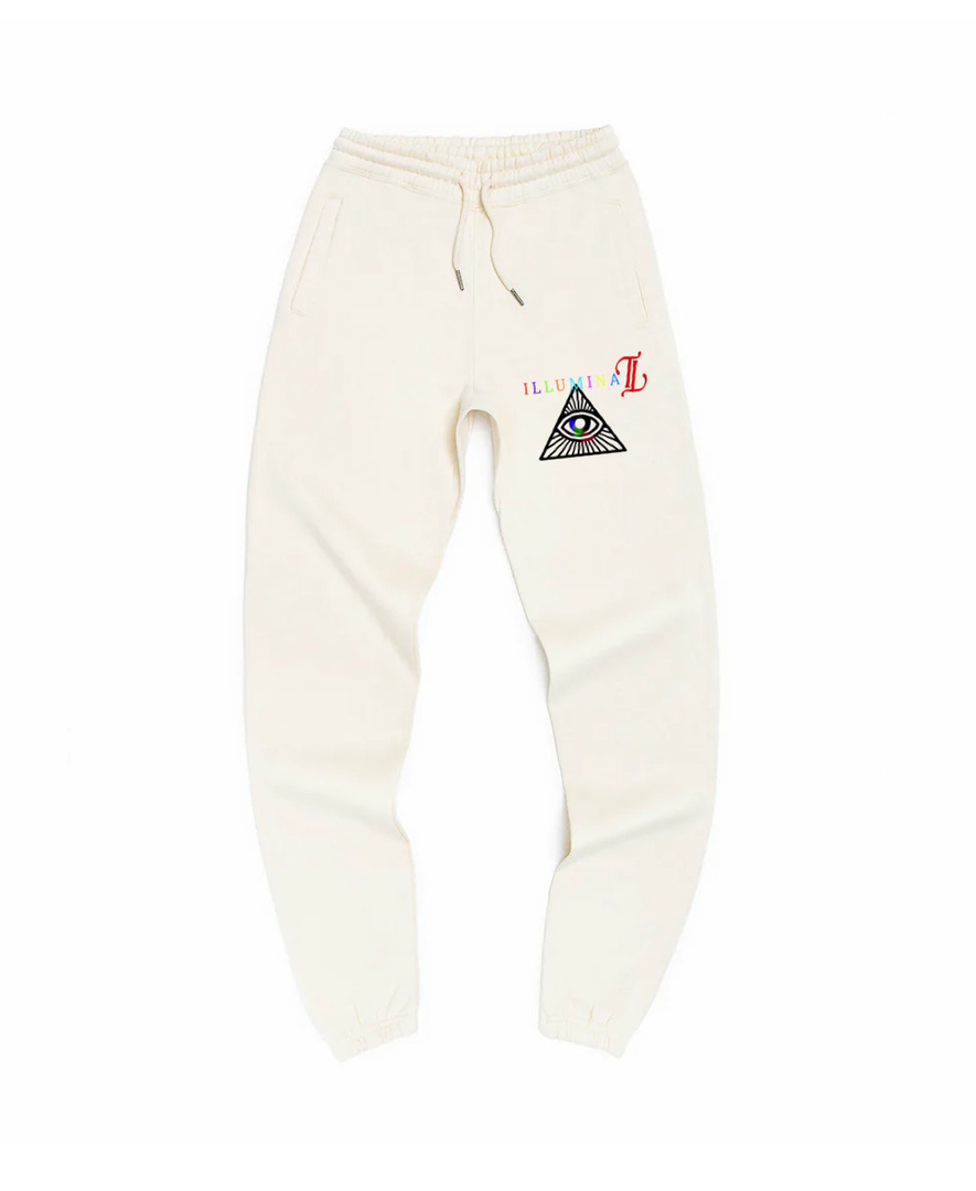 illuminaTT Off White Sweatpants