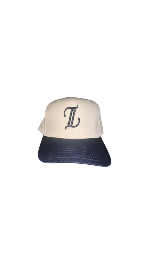 Navy and Cream TT SnapBack