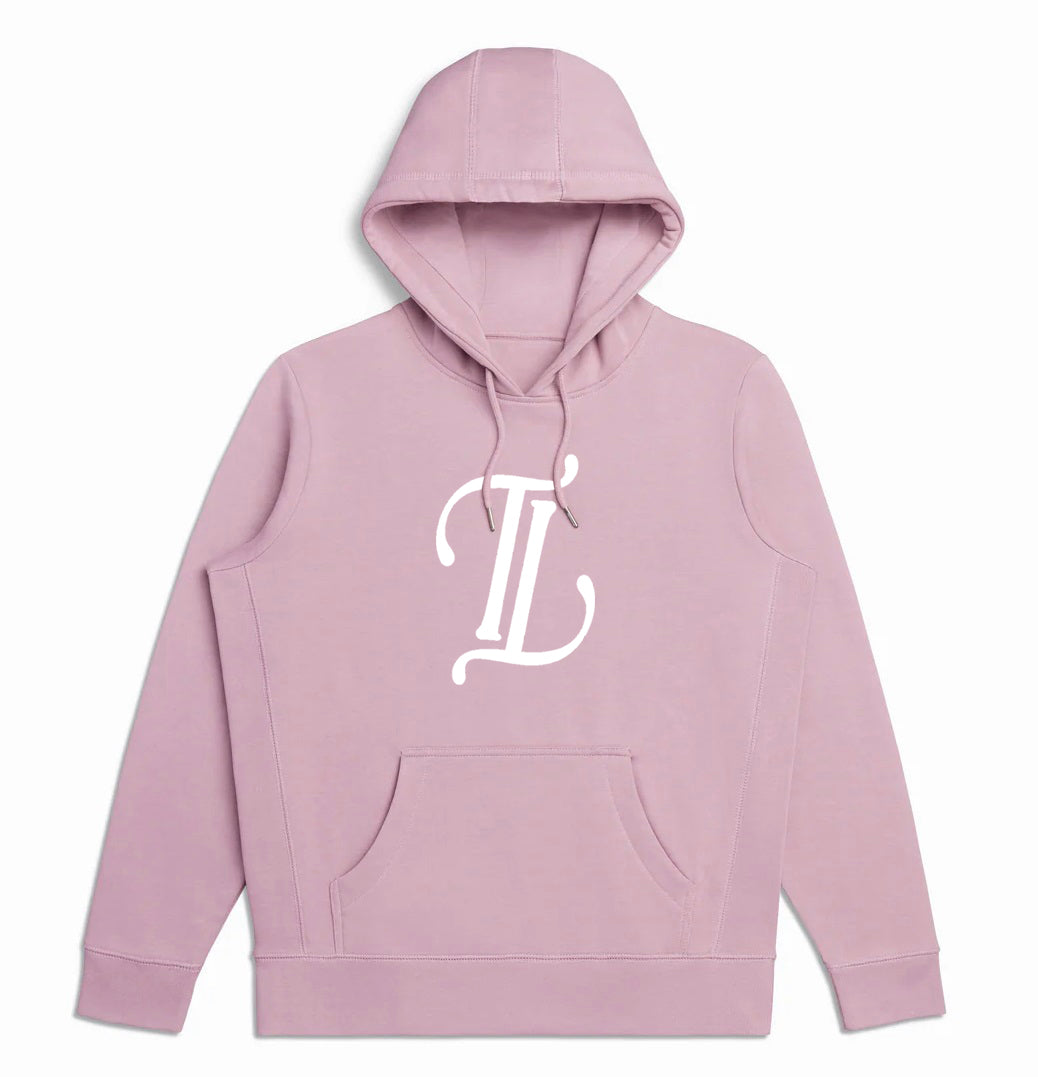 Lavender Hoodie White TT