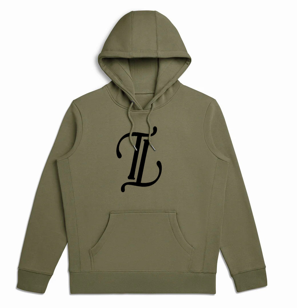 Camo Green Hoodie Black TT