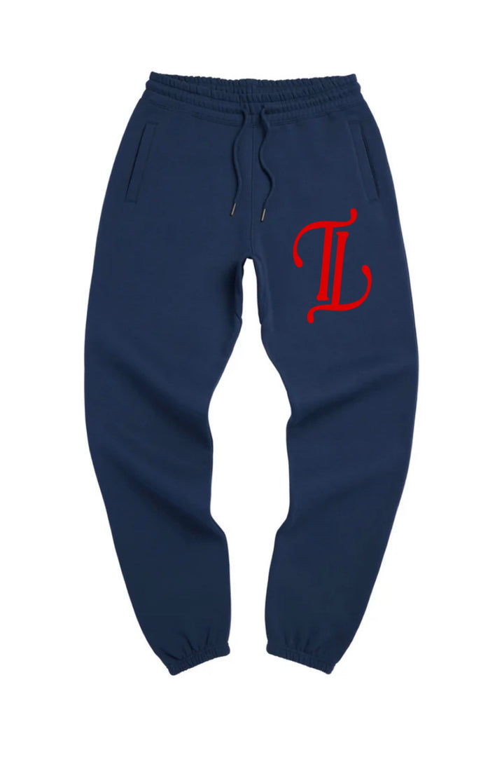 Navy sweatpants red TT